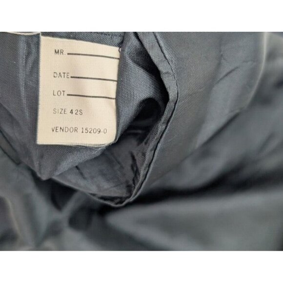 Towncraft Men's Blazer Jacket Size 42S Blue Pinstripe Sport Coat - Picture 16 of 16